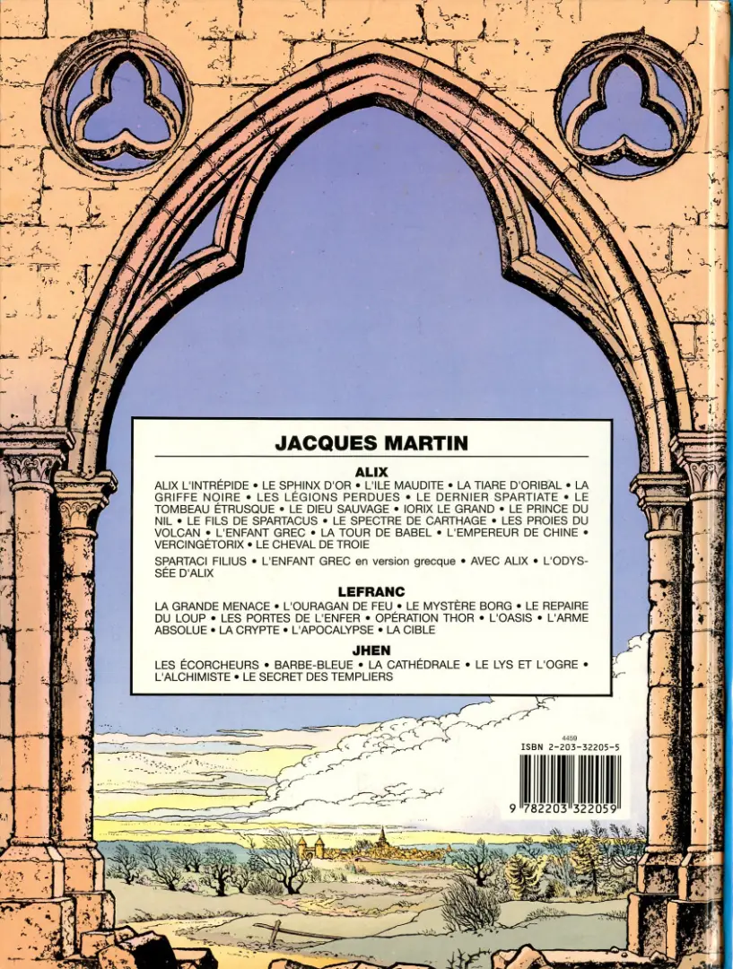 Verso de l'album Jhen Tome 7 L'alchimiste