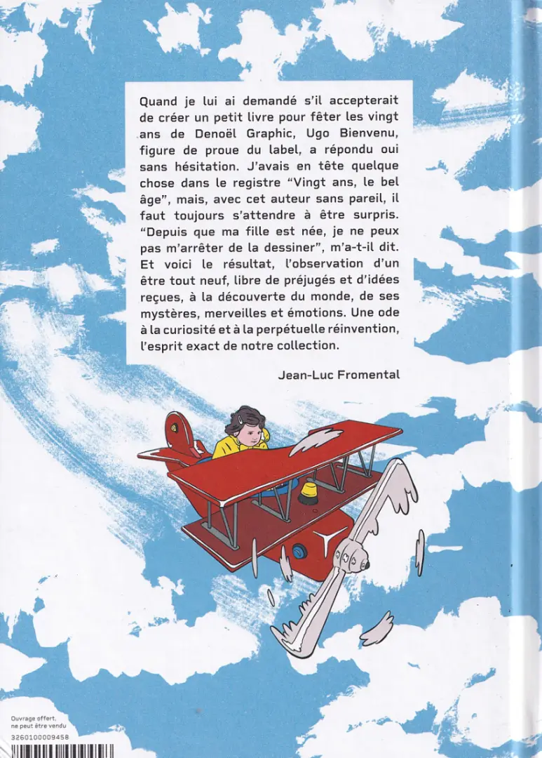 Verso de l'album Le journal de Mikki