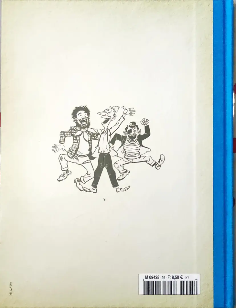 Verso de l'album Les Pieds Nickelés - La collection Tome 95 Les Pieds Nickelés à Hollywood