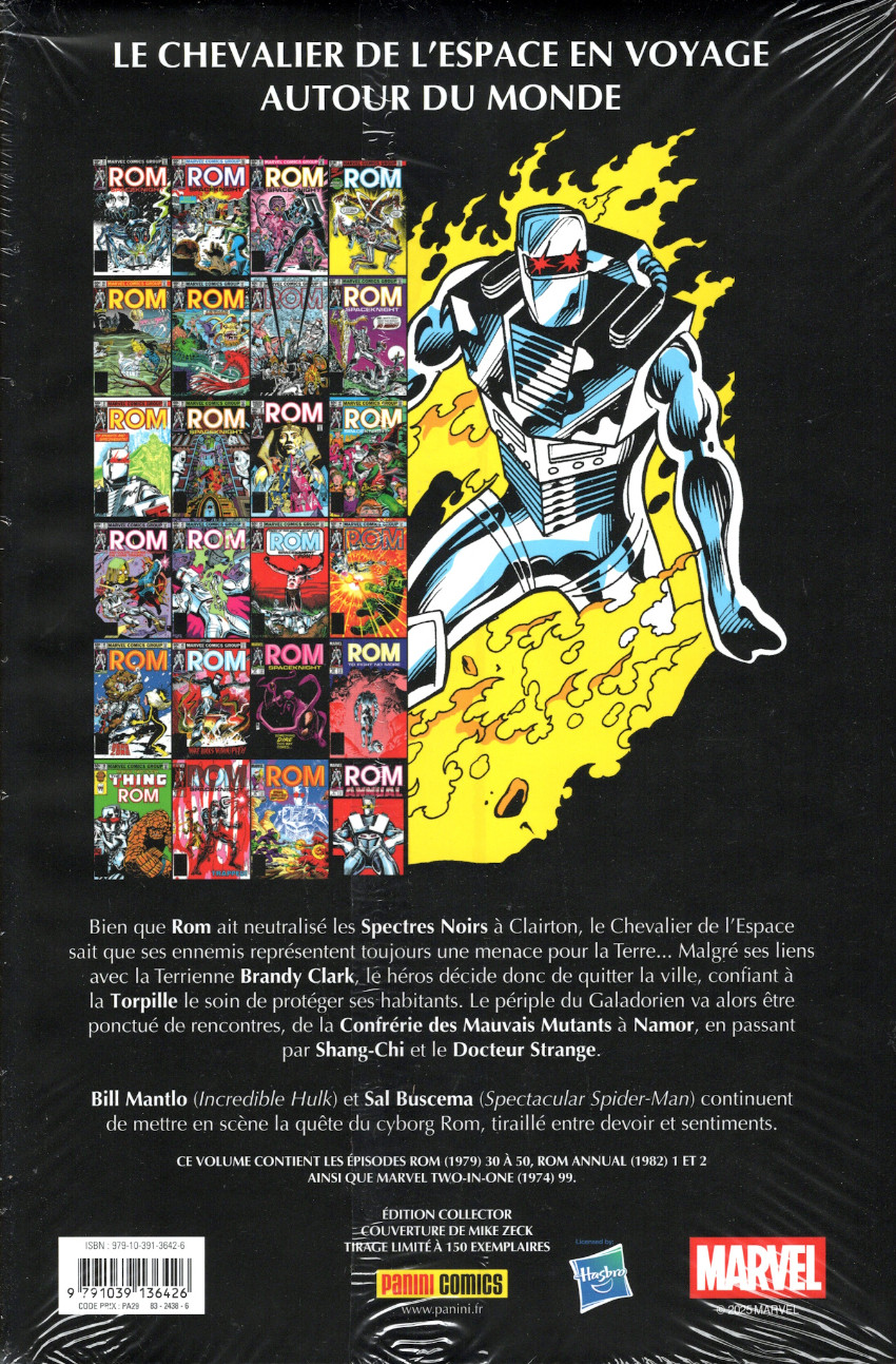 Verso de l'album ROM 2