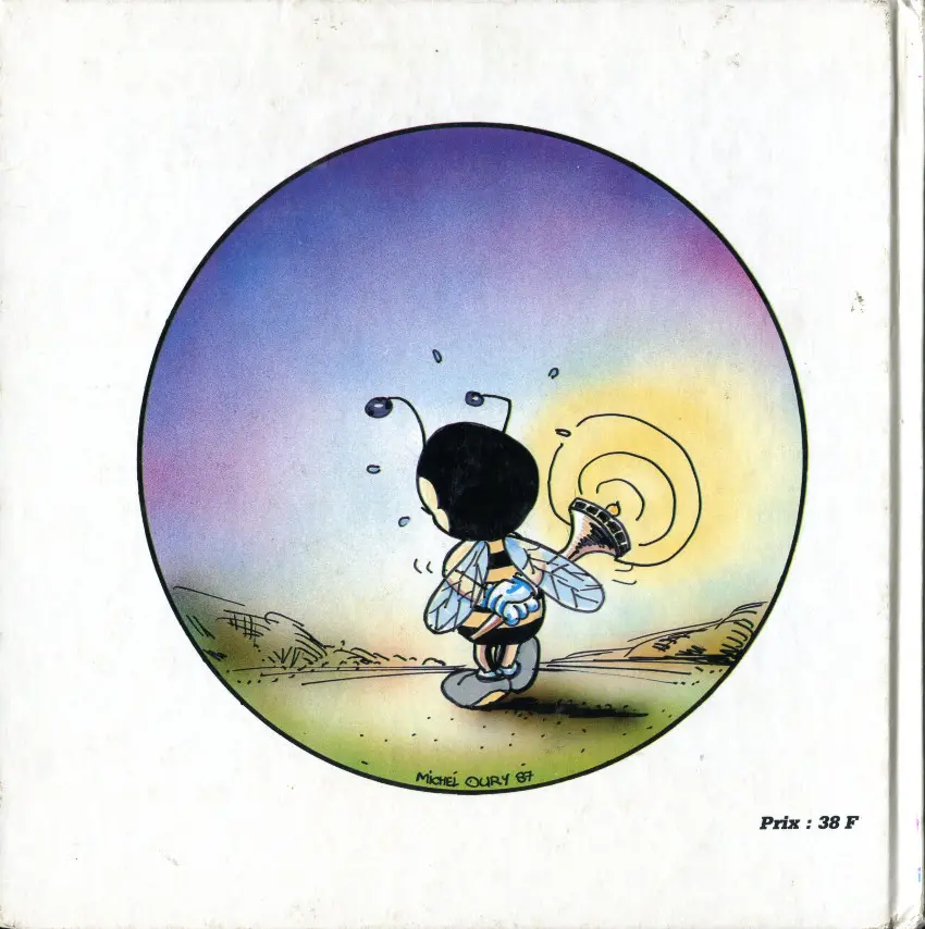 Verso de l'album Les jeux de la Jungle