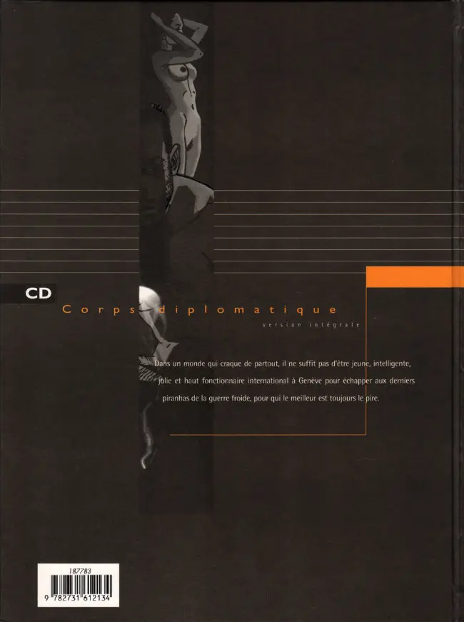 Verso de l'album Corps diplomatique Intégrale
