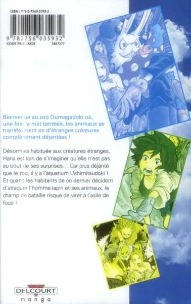 Verso de l'album Crazy Zoo Tome 2