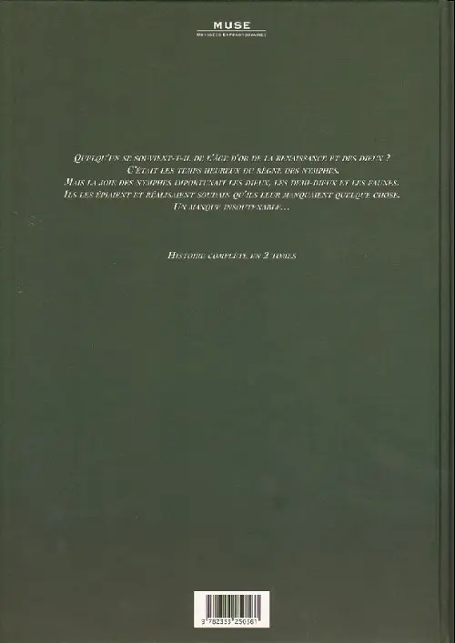 Verso de l'album La Driade Tome 1 Ashlyn