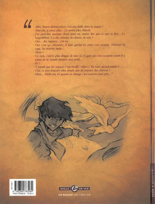 Verso de l'album L'Envolée sauvage Tome 2 Les Autours des palombes