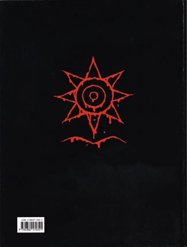 Verso de l'album L'Étoile du désert Tome 1