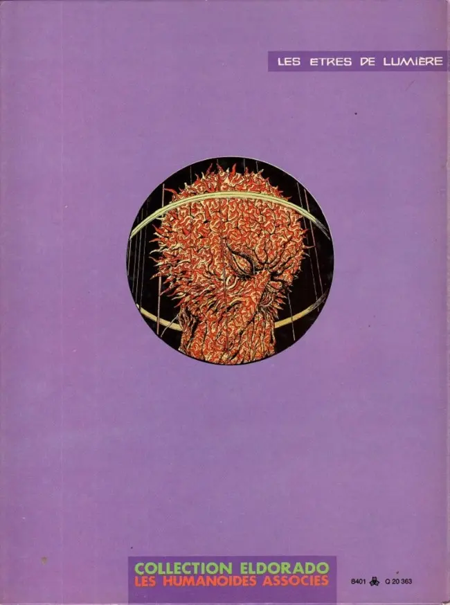 Verso de l'album Les Êtres de lumière Tome 2 Le péril extrazorien
