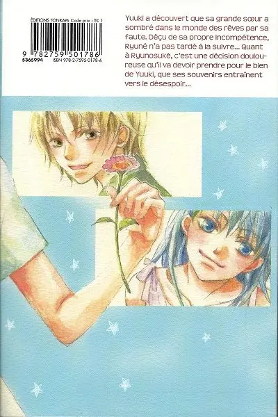 Verso de l'album La Fleur du sommeil 2