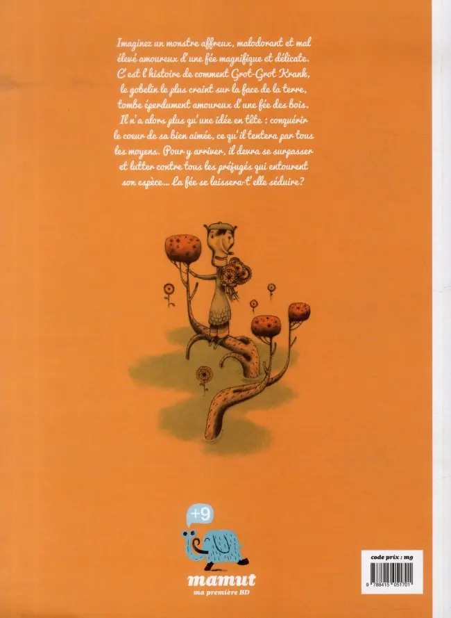 Verso de l'album Grot Le Gobelin amoureux