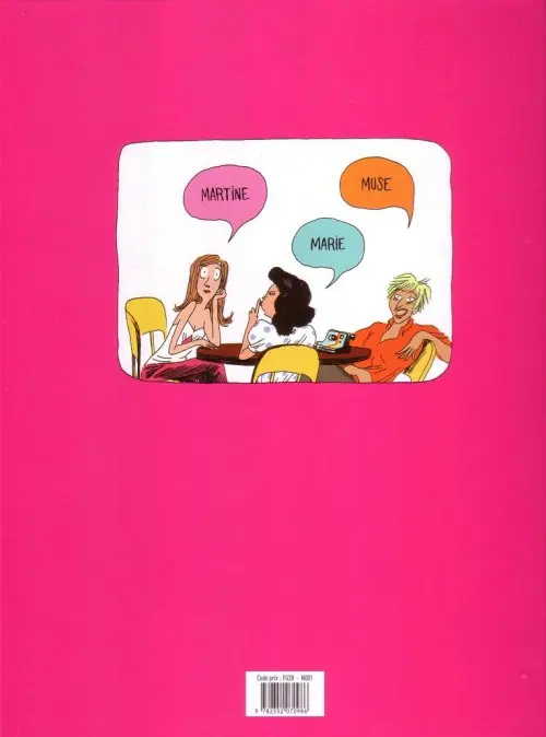 Verso de l'album Histoires de filles Tome 1 Imbéciles heureuses