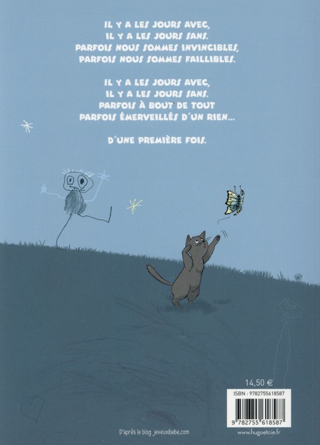 Verso de l'album Je veux un bébé tout de suite ! Tome 2 L'échelle de Richter