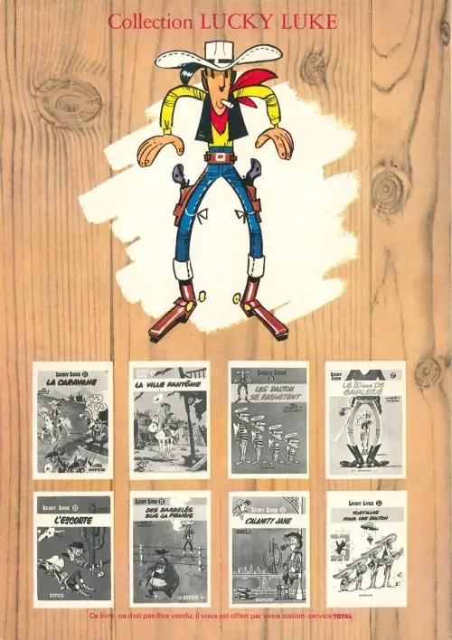 Verso de l'album Lucky Luke Tome 19 Les Rivaux de Painful Gulch