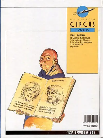 Verso de l'album Le Maître des brumes Tome 2 La prière des charognards