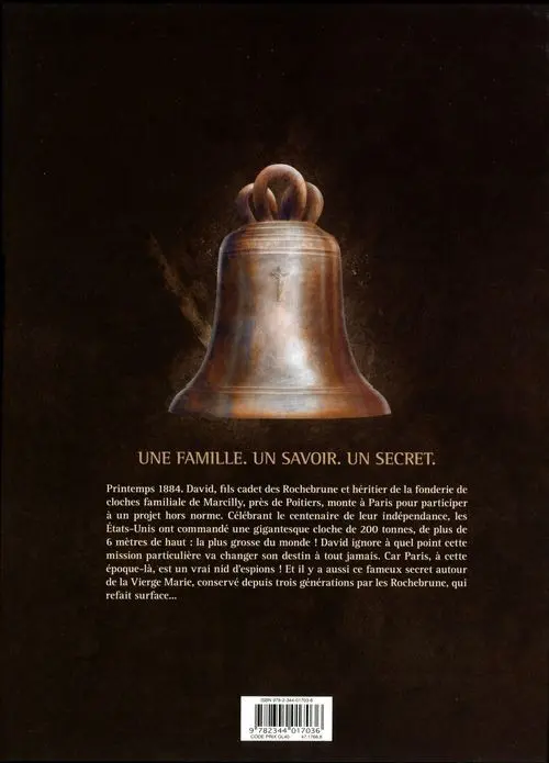Verso de l'album Les Maîtres Saintiers Tome 3 Bénie entre toutes les femmes, 1884