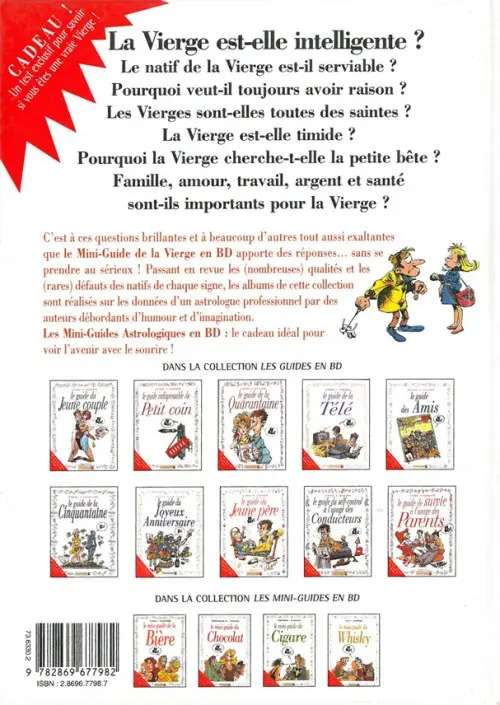 Verso de l'album Le Mini-guide ... Tome 6 Le mini-guide de la Vierge