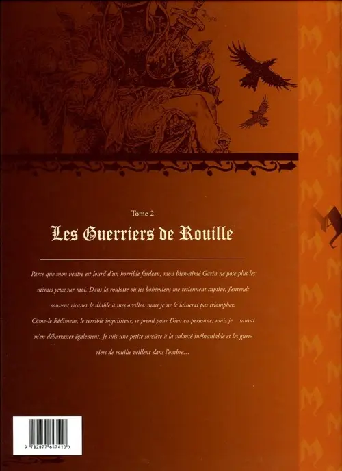 Verso de l'album Mortepierre Tome 3 La mangeuse de Lune