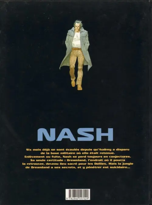 Verso de l'album Nash Tome 6 Dreamland