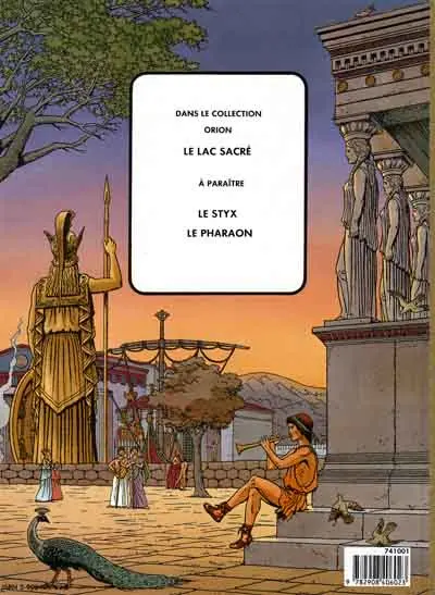 Verso de l'album Orion Tome 1 Le lac sacré