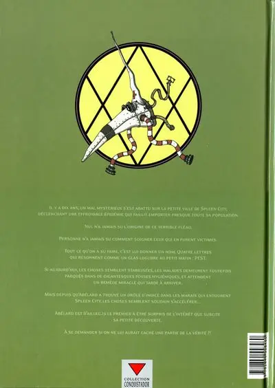 Verso de l'album Pest Tome 1 Le Défosseur
