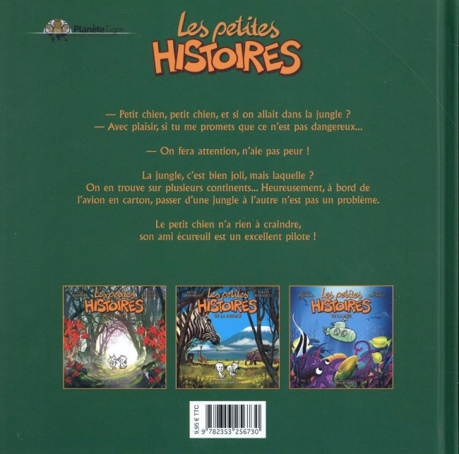Verso de l'album Les Petites histoires Tome 4 Les petites histoires de la jungle
