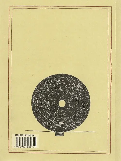 Verso de l'album Poèmes