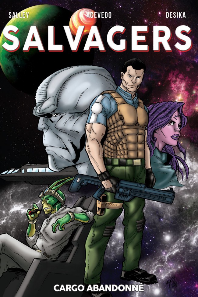 Couverture de l'album Salvagers Tome 1 Cargo abandonné