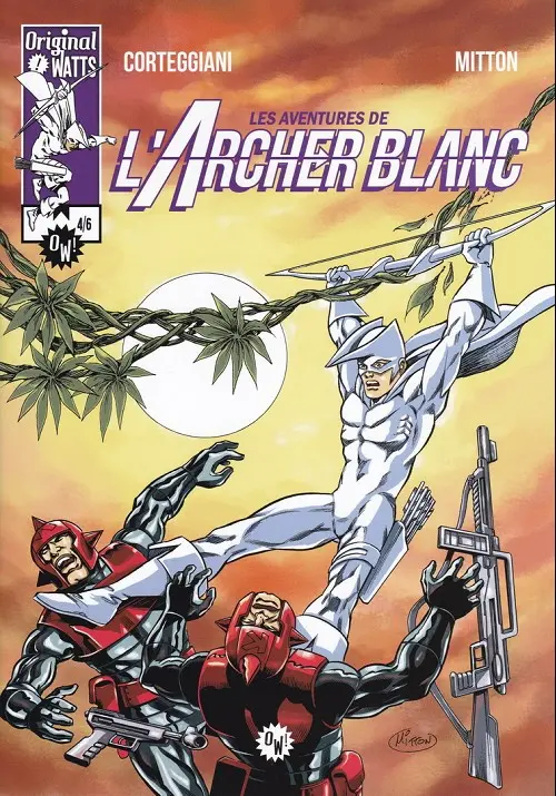 Couverture de l'album Les aventures de l'Archer Blanc Tome 4
