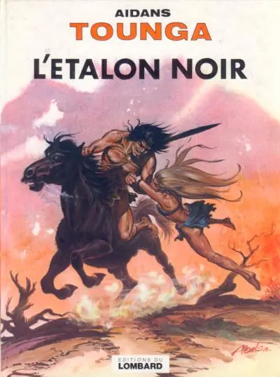 Couverture de l'album Tounga Tome 9 L'étalon noir