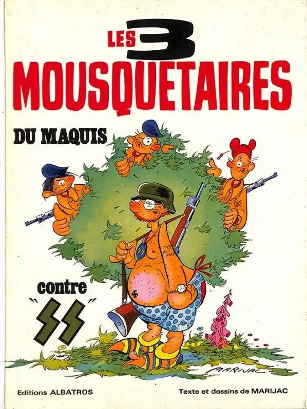 Couverture de l'album Les Trois Mousquetaires du Maquis Tome 2 Les Trois Mousquetaires du Maquis contre SS
