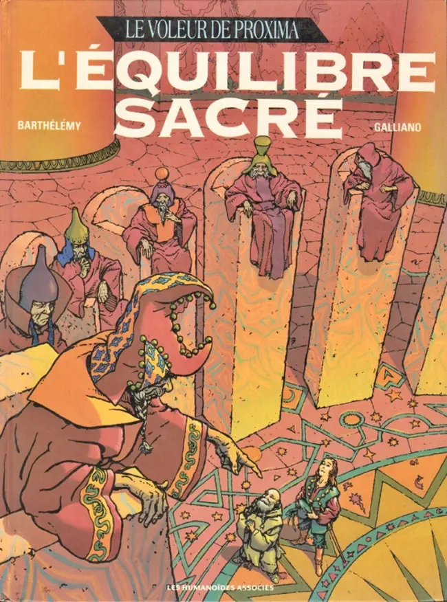 Couverture de l'album Le Voleur de Proxima Tome 1 L'équilibre sacré