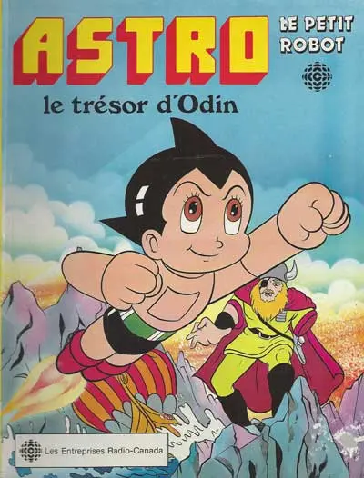 Couverture de l'album Astro le petit robot Le trésor d'Odin