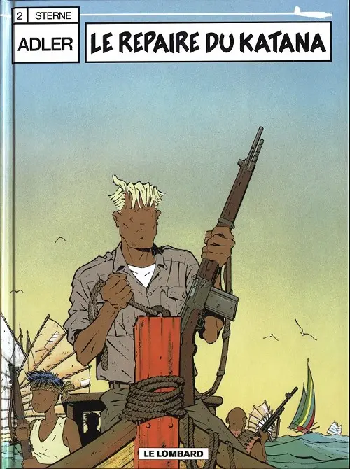 Couverture de l'album Adler Tome 2 Le repaire du Katana