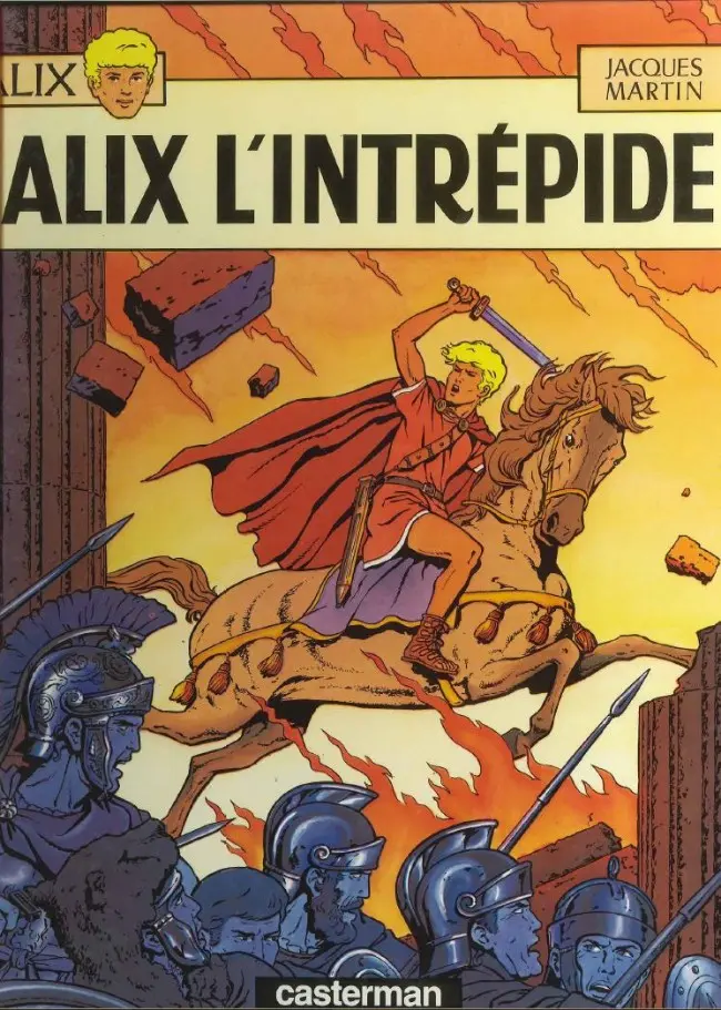 Couverture de l'album Alix Tome 1 Alix l'intrépide