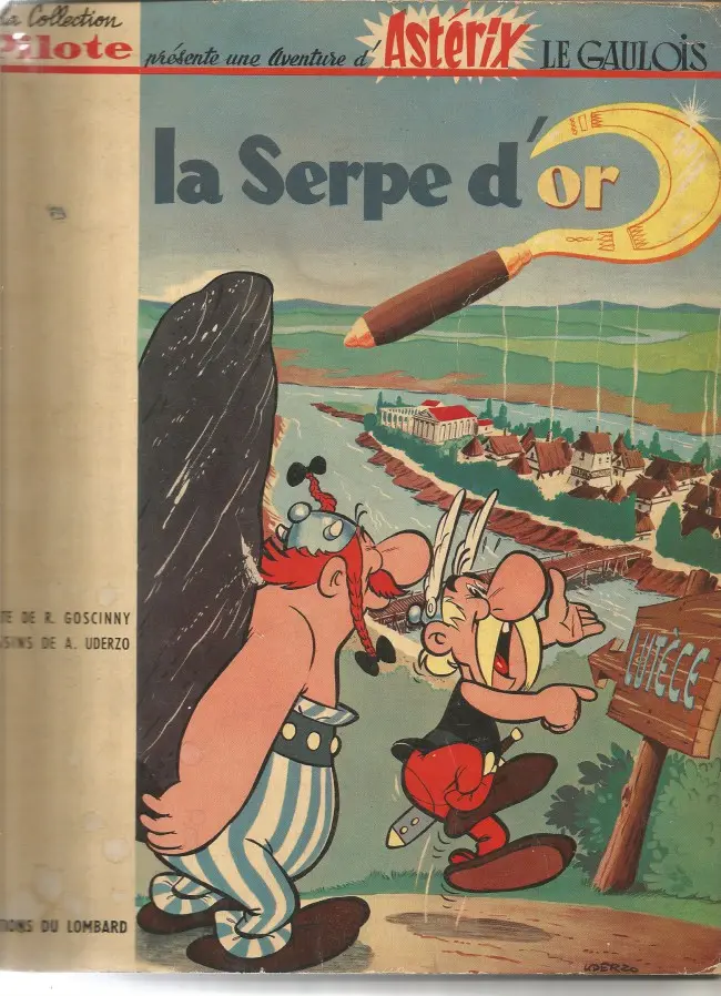 Couverture de l'album Astérix Tome 2 La serpe d'or