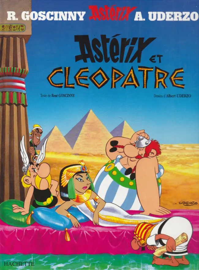 Couverture de l'album Astérix Tome 6 Astérix et Cléopâtre