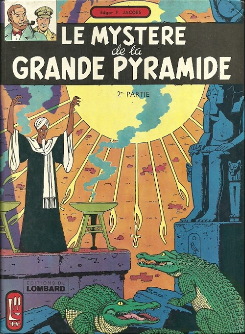 Couverture de l'album Blake et Mortimer Tome 4 Le mystère de la grande pyramide - 2e partie