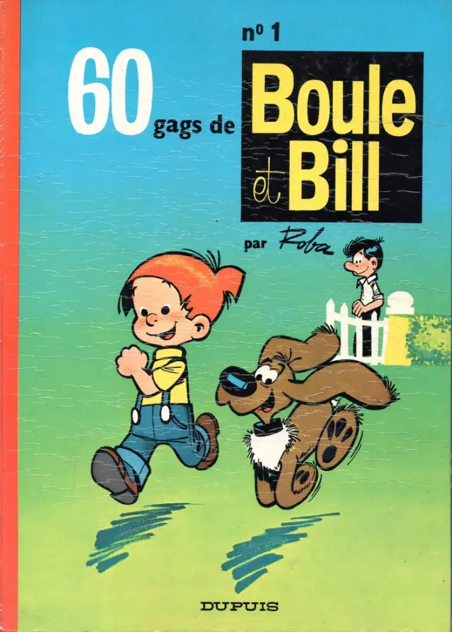 Couverture de l'album Boule & Bill Tome 1 60 gags de Boule et Bill