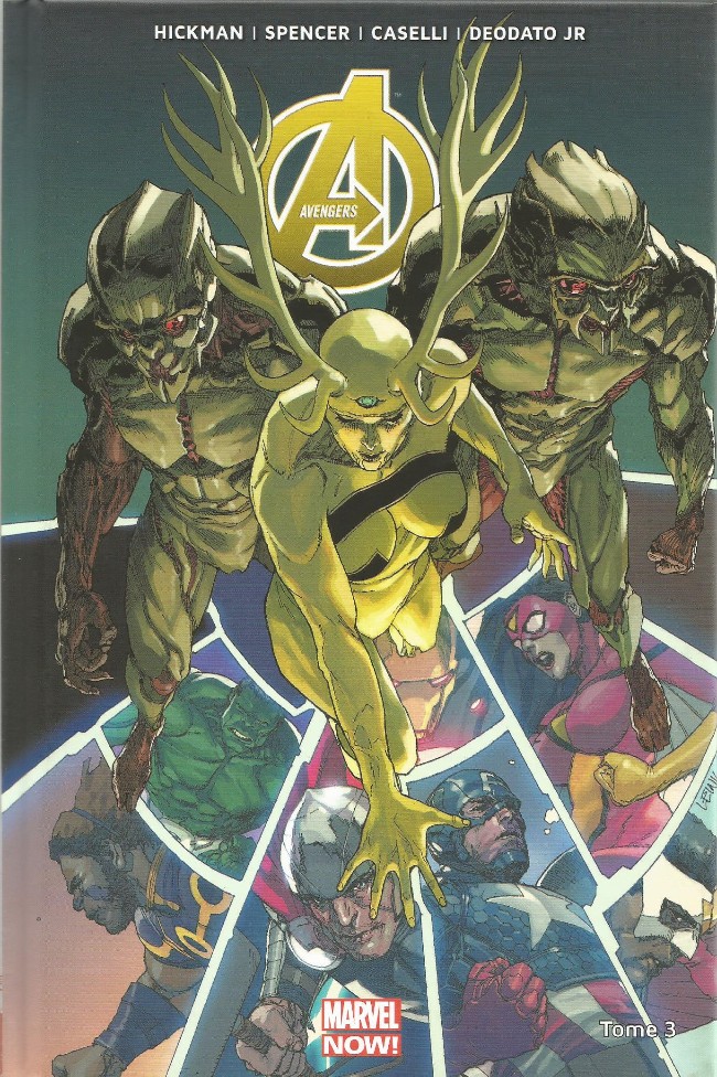 Couverture de l'album Avengers Tome 3 Prélude à Infinity