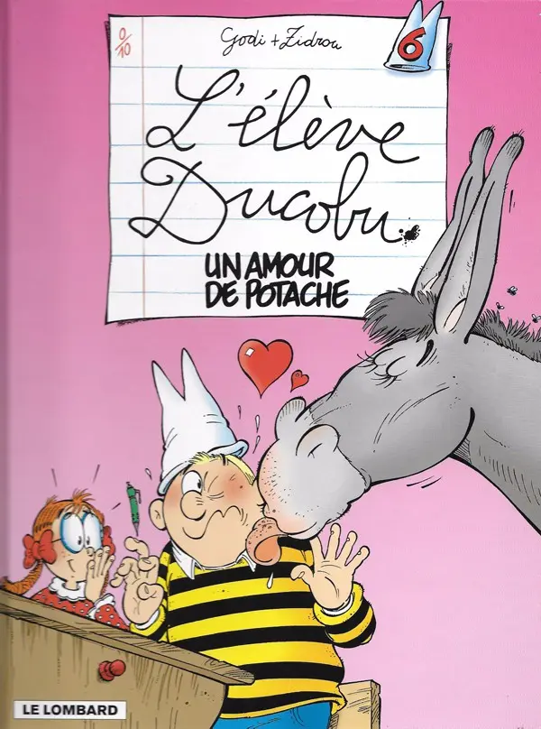 Couverture de l'album L'Élève Ducobu Tome 6 Un amour de potache