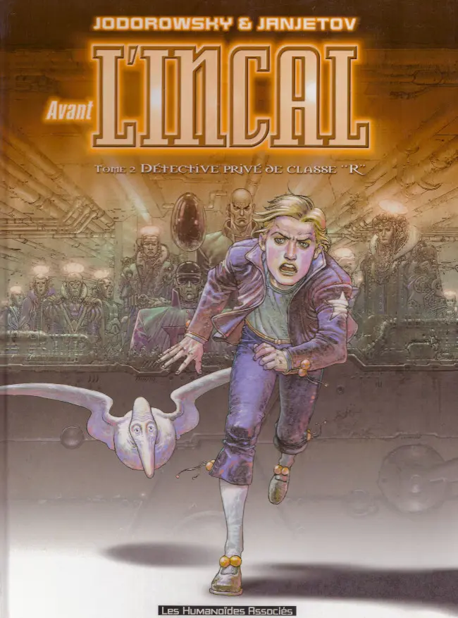 Couverture de l'album Avant l'Incal Tome 2 Détective privé de classe R