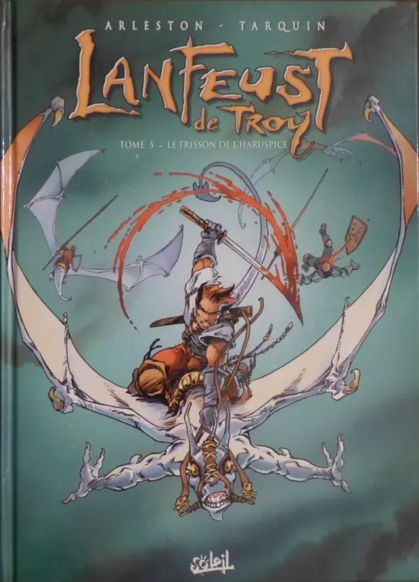Couverture de l'album Lanfeust de Troy Tome 5 Le frisson de l'Haruspice