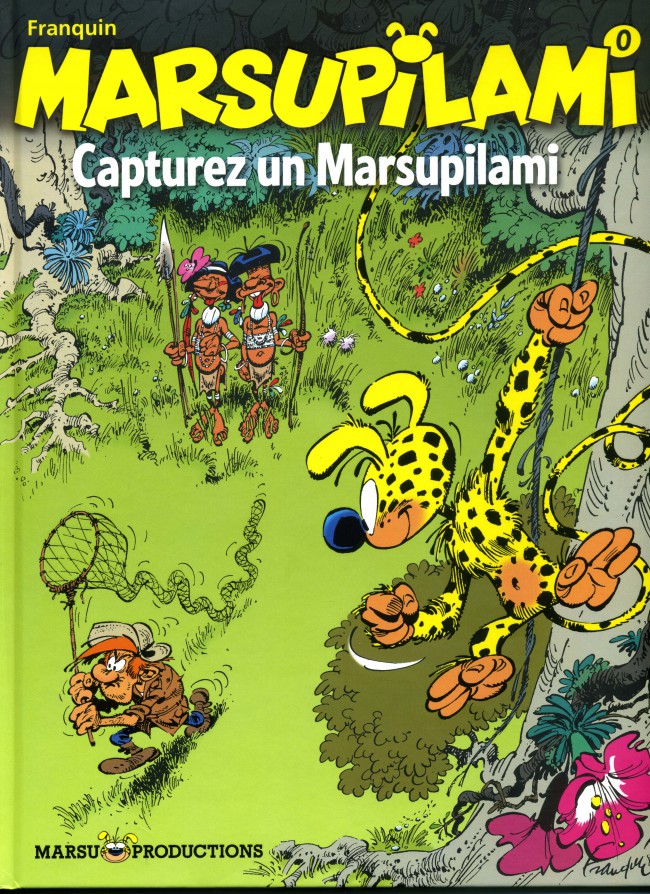 Couverture de l'album Marsupilami Capturez un Marsupilami