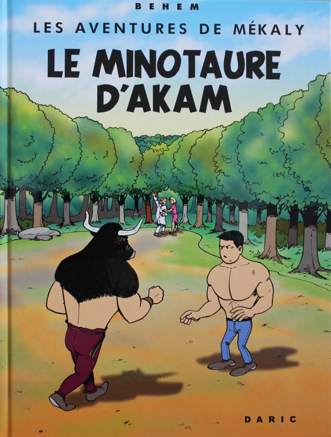 Couverture de l'album Les aventures de Mékaly Tome 1 Le minotaure d'Akam