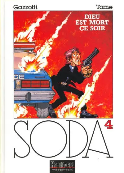 Couverture de l'album Soda Tome 4 Dieu est mort ce soir
