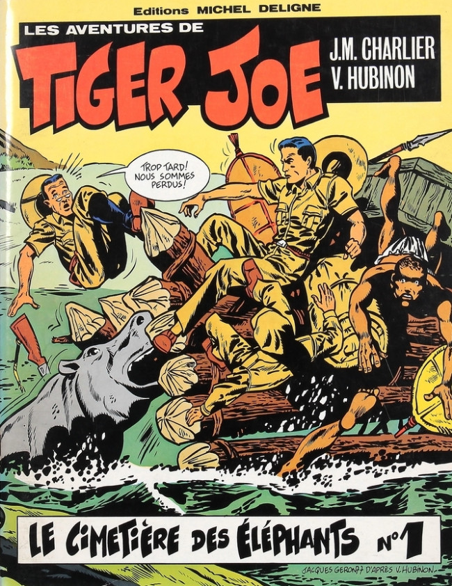 Couverture de l'album Tiger Joe Tome 1 Le cimetière des éléphants