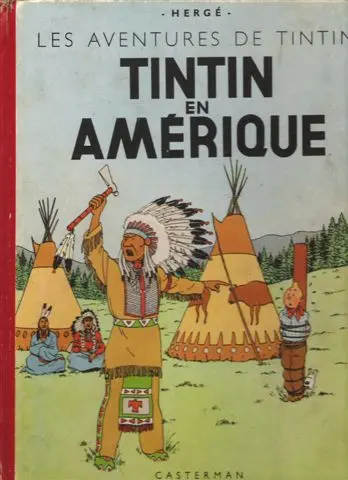 Couverture de l'album Tintin Tome 3 Tintin en Amérique