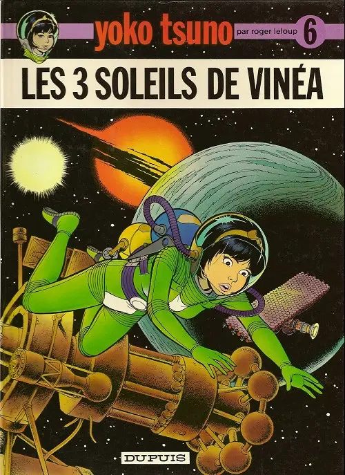 Couverture de l'album Yoko Tsuno Tome 6 Les 3 soleils de Vinéa