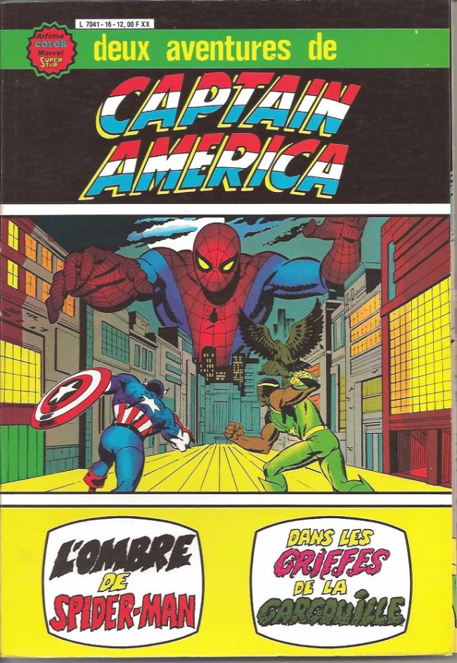 Couverture de l'album Captain America n°6 et n°7