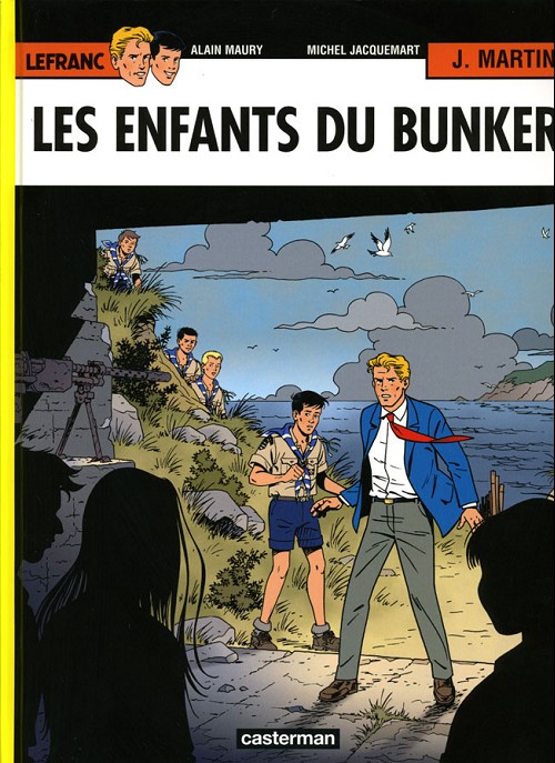 Couverture de l'album Lefranc Tome 22 Les enfants du bunker