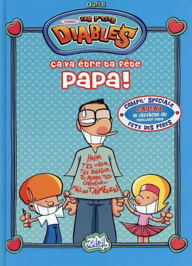 Couverture de l'album Les P'tits diables Ça va être ta fête ... Ça va être ta fête Papa !